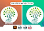 manually vector trace and convert logo to vector